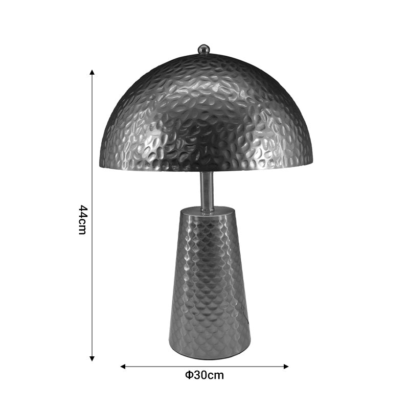 Модерна и елегантна столна лампа Table lamp Galais со луксузна златна метална основа и пространа цилиндричен соодветен абажур