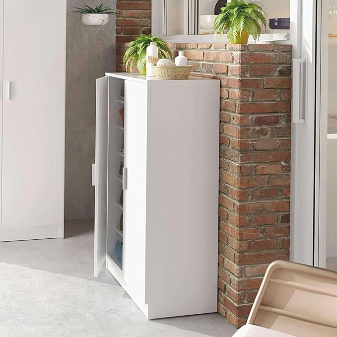 MULTI-PURPOSE CABINET / SHOE CABINET NERO – WHITE