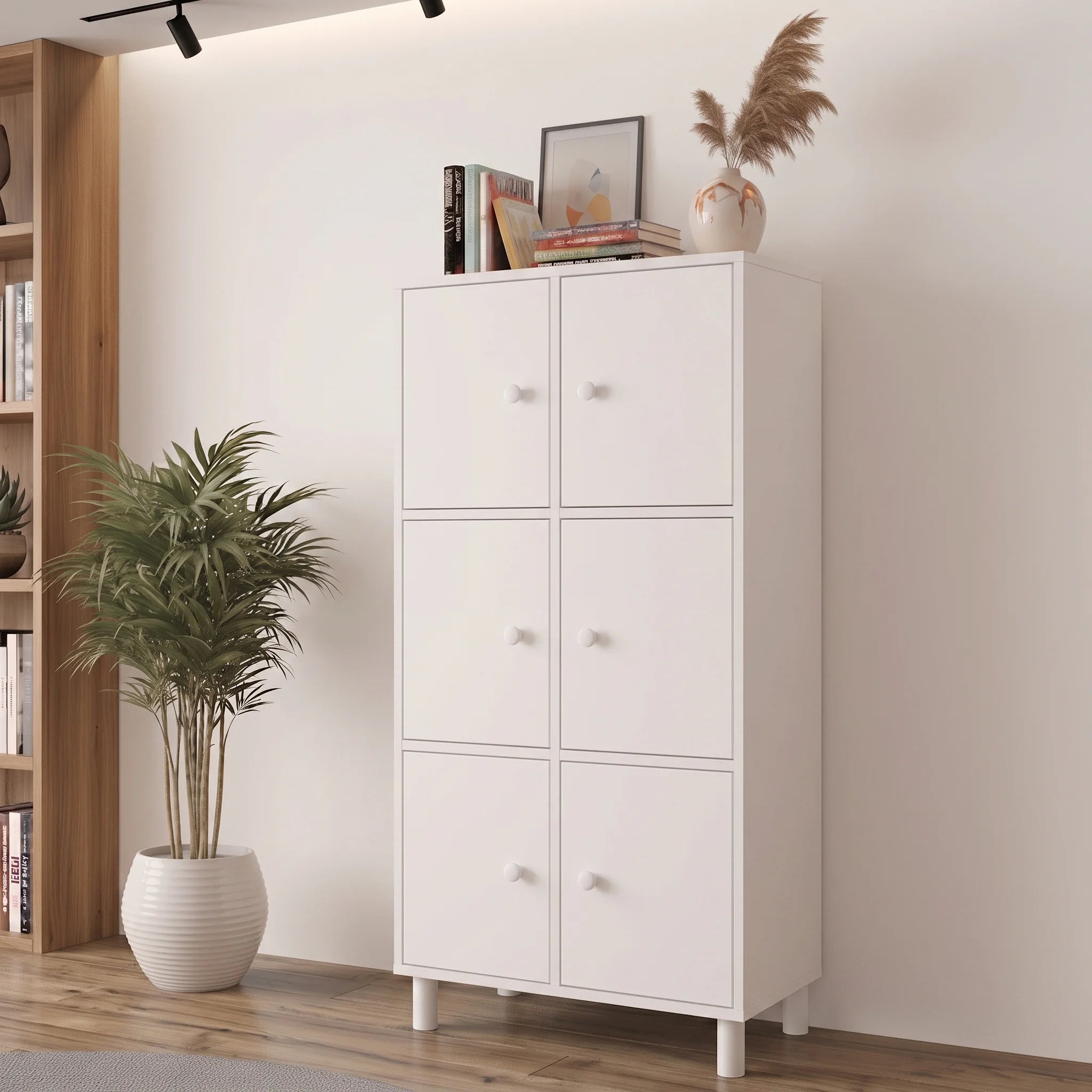 COMPACT WARDROBE VERONA (60x130 CM) - WHITE