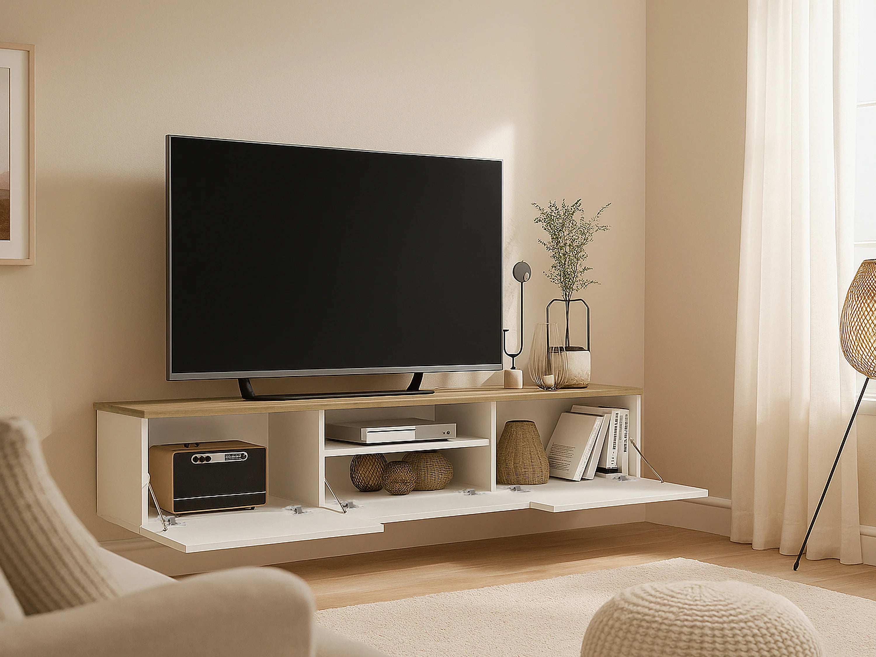 zidna-tv-komoda-so-tri-vraticina-i-nisa