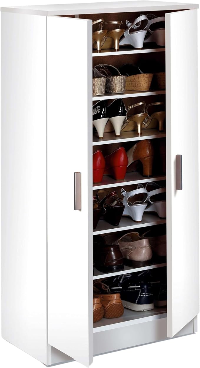 MULTI-PURPOSE CABINET / SHOE CABINET NERO – WHITE