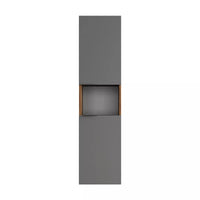 MULTIPURPOSE CABINET CARINO – PINE / MATTE GREY (150 CM)