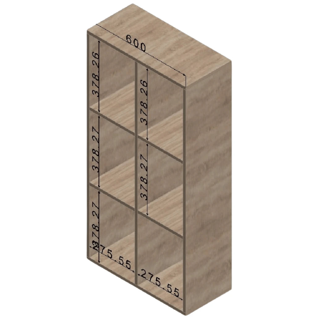 Плиток модерен гардеробер од иверка 16мм за складирање во ходник